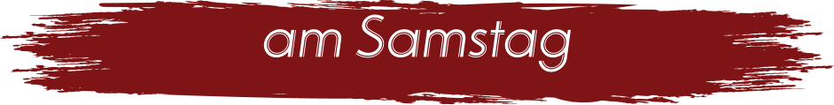 am Samstag