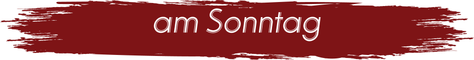 am Sonntag